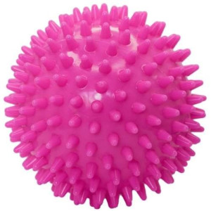 Мяч массажный твердый игольчатый диаметр 9 см Olvi 10009