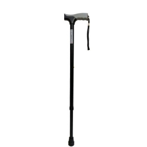 Тростина алюмінієва складна телескопічна Doctor Life 11874 Black