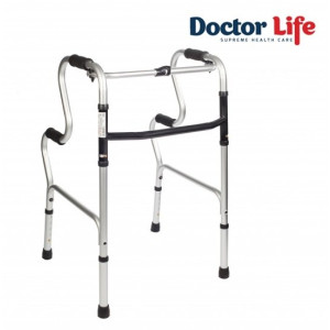 Ходунки двухуровневые с одной кнопкой Doctor Life 12853