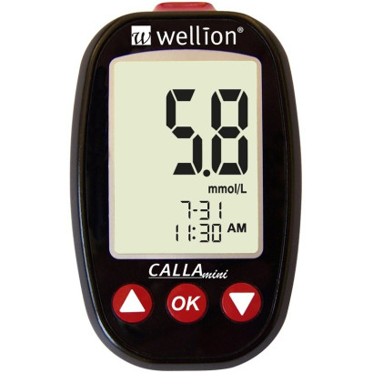 Набір для тестування рівня глюкози у крові Wellion CALLA Mini