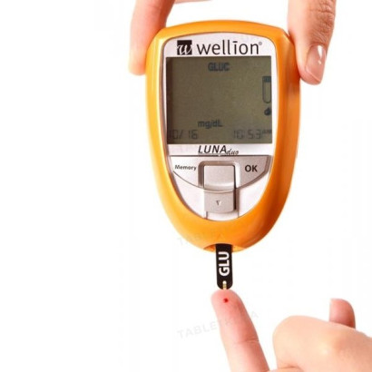 Тест полоски для тестирования уровня глюкозы в крови Wellion Luna WELL610, 10 штук 2