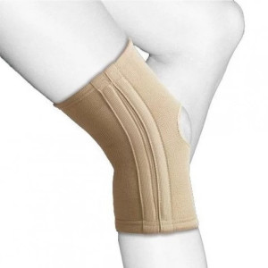 Полужесткий наколенник с боковыми пластиковыми вставками Orliman TN – 211S