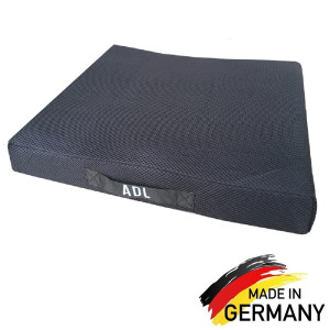 Подушка для сидения для лечения пролежней ADL Viskoschaum, 43 х 43 х 6-9 (180 278)