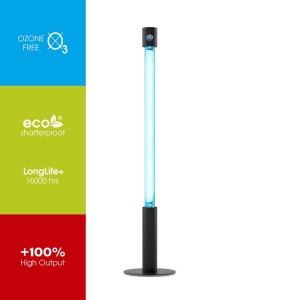 Бактерицидный облучатель BactoSfera 360° 25 ECO +100% Black