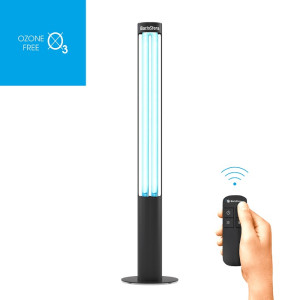 Бактерицидный облучатель BactoSfera 360° U36 RC-TIMER Black