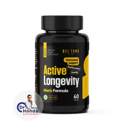 Комплекс формула для чоловіків Active Longevity Men's Formula Bel Tono, 60 капсул