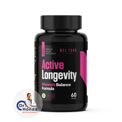 Комплекс формула для жінок Active Longevity Women's Balance Formula Bel Tono, 60 капсул