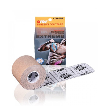 Еластичний кінезіологічний пластир Арес Екстрім 5см*5 м (Беж)