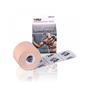 Еластичний кінезіологічний пластир Арес Анкут 5см*5 м (тілесний)