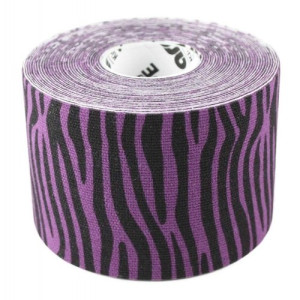 Еластичний кінезіологічний пластир Арес Амазон 5см*5 м Ares Kinesio Tape Amazon (Zebra) 2