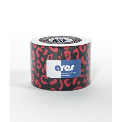 Еластичний кінезіологічний пластир Арес Амазон 5см*5 м Ares Kinesio Tape Amazon (Leopard)