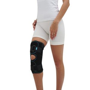 Ортез на коленный сустав, с полицентрическими шарнирами разъемный Алком 3052