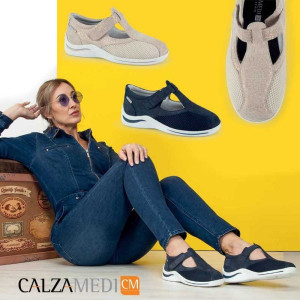 Туфлі ортопедичні жіночі CALZAMEDI Diabetic 0766-A (сині) 2