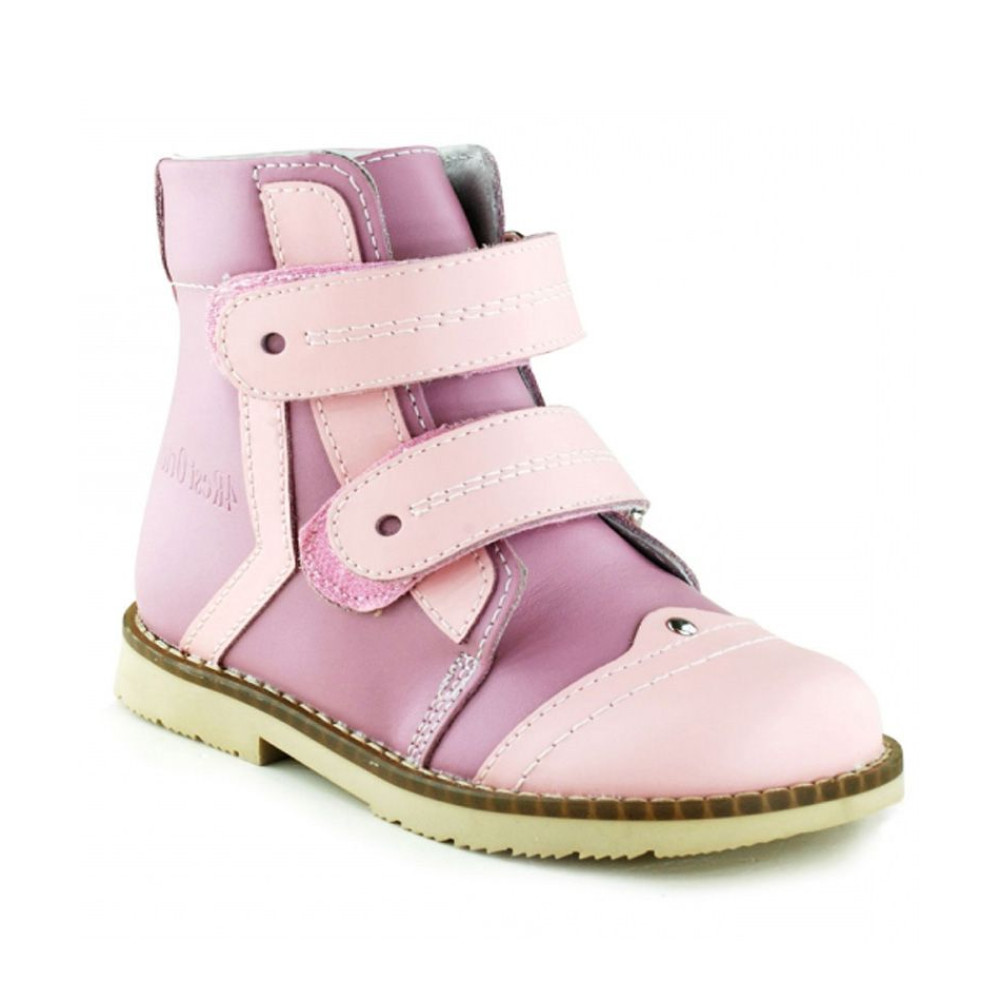 Ботинки демисезонные, розовые 4Rest Orto 03-408