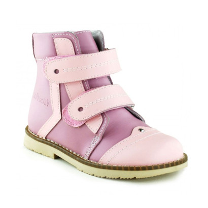 Ботинки демисезонные, розовые 4Rest Orto 03-408