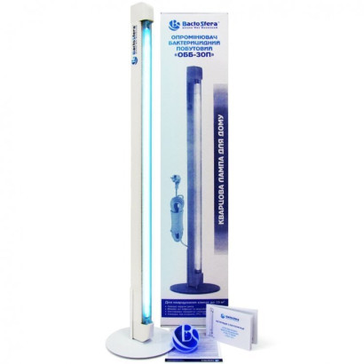 Бактерицидний опромінювач BactoSfera OBB 30P ECO: 16000 ч