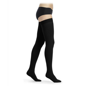 Панчохи компресійні Sigvaris 1 клас компресії, серія Cotton, з силіконовим фіксатором