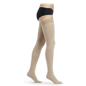 Панчохи компресійні Sigvaris 3 клас компресії, серія Cotton, з силіконовим фіксатором