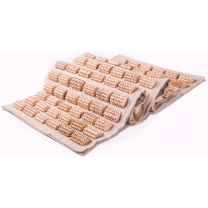 Коврик массажный деревянный "Ежик" Olvi 02573