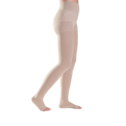 Колготи компресійні, 1 клас компресії  Sigvaris, серія Top Fine Select з відкритим миском