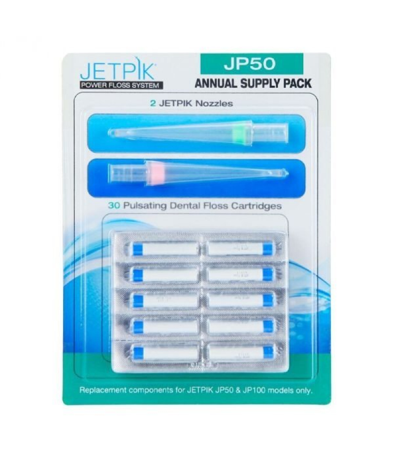 Годовой комплект запасных аксессуаров для ирригатора Jetpik JP50 JA05-115-02