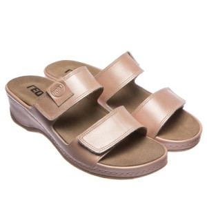 Ортопедичні шльопанці Leon 2020 лососевий