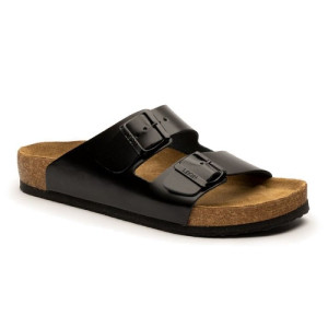 Шлепанцы ортопедические мужские Leon 4703 черные