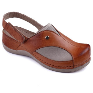 Сабо жіночі Leon 913 коричневі