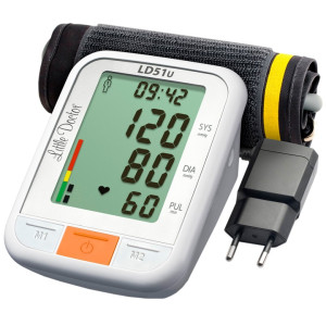 Тонометр цифровий автоматичний + адаптер Little Doctor LD-51U, універсальна манжета