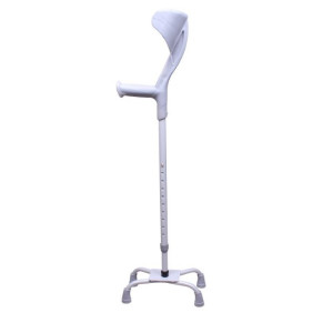 Милиця ліктьова алюмінієва 4-х опорна MEDOK MED-02-036