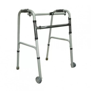 Ходунки-рамки на 2-х колесах, складные, регулируемые по высоте, шагающие MEDOK MED-03-011