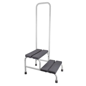 Ступени для ванны двойные с поручнем MED-05-002