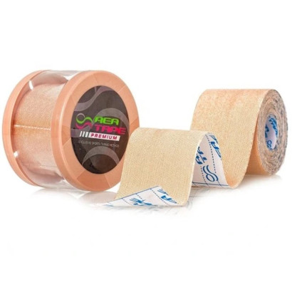 Кінезіологічний тейп преміум універсальний бежевий REA TAPE REA-Premium-bei