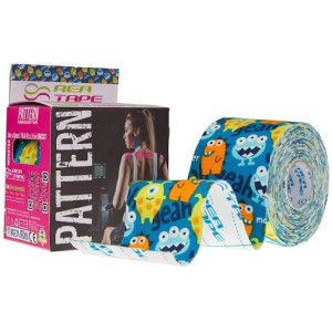 Кинезиотейп REA TAPE Pattern, монстрики REA-Pattern-mon