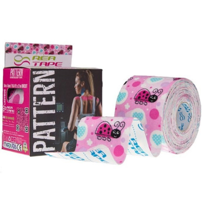 Кінезіотейп REA TAPE Pattern, сонечки REA-Pattern-led