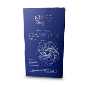 РЕЛАКОВИН 7500/40 раствор для внутр. примен. по 15 мл №28 в стиках, МКМ NINEX