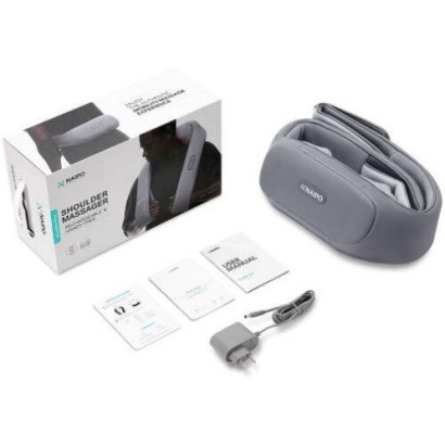 Масажер NAIPO oCuddle Plus Shiatsu Rechargeable для плечей та шиї з вібрацією та функцією масажу Шиатцу OCUDDLE-P1 2