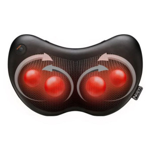 Массажер-подушка NAIPO Shiatsu Pillow для плеч и шеи с подогревом и функцией массажа Шиатцу MGP-129A 2