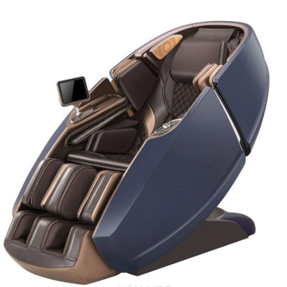 Масажне крісло NAIPO MGC-8900 Massage Chair Блакитне MGC-8900