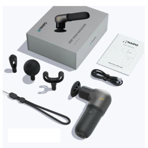 Массажер перкуссионный ручной NAIPO MINI Massage Gun для тела без подогрева MGPC-002 2