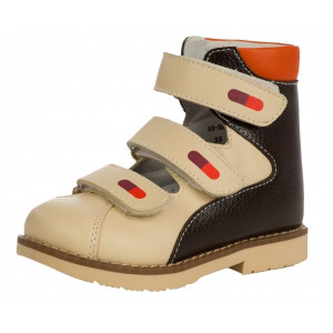 Туфлі, беж/коричневі 4Rest Orto 03-302