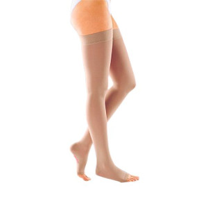 Чулки компрессионные, III класс компр. Medi mediven PLUS с силик. резинкой, открыт. мысок