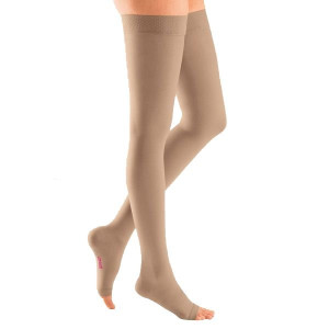 Чулки компрессионные с силиконовой резинкой, 2 компр. Medi DUOMED (откр. мыс.)