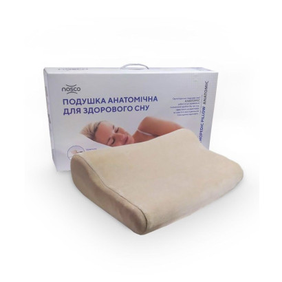 Подушка ортопедическая с эффектом памяти NOSCO ANATOMIC MED 17001