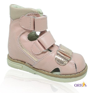 Сандалии ортопедические ОrtoBaby S2101 розовая пудра 2