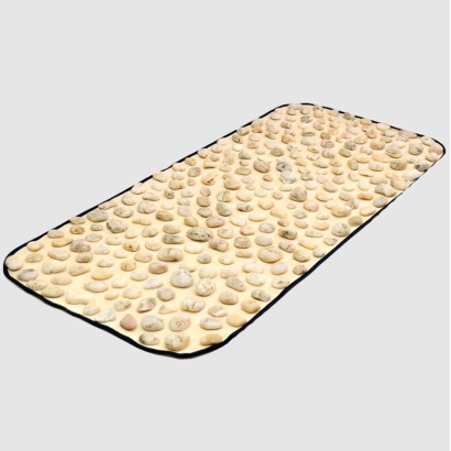 Коврик массажный с натуральной галькой "Ортек" 90 х 40 см Olvi 03236