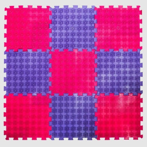 Акупунктурний масажний килимок "Лотос" 9 елементів Olvi 09534