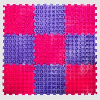 Акупунктурний масажний килимок "Лотос" 9 елементів Olvi 09534