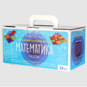 Масажний килимок Ортек Пазли "Математика" 32 елементи Olvi 10121