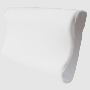 Ортопедична подушка для дорослих з ефектом пам'яті "Хмаринка" Велюр Молочна Olvi J2524B 10807